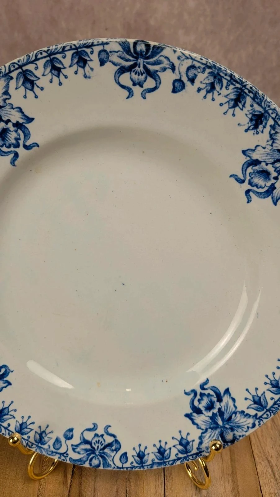 Plato plano Saint Amand & Hamages – Modelo Orquídeas – photo 2